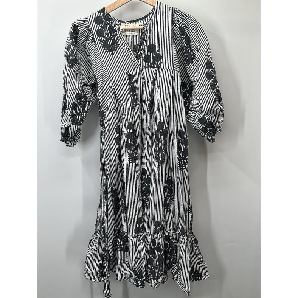 SZ Blockprints Aaron Dress Floral Boho NO BELT S